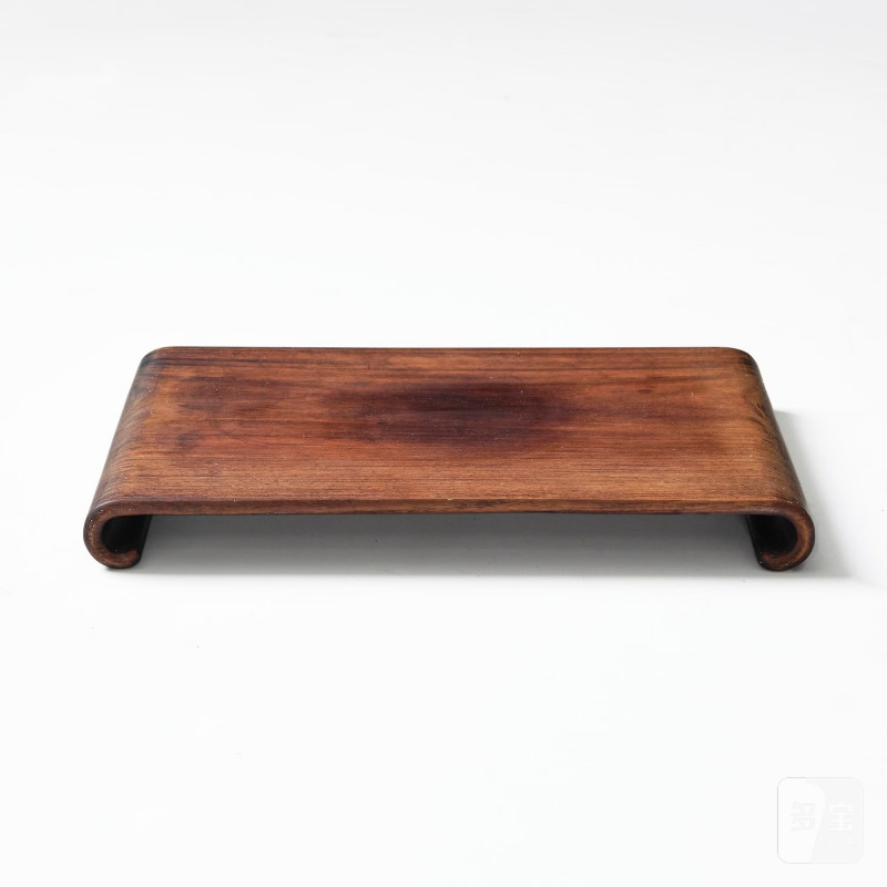 A hardwood scroll end stand, - 图5